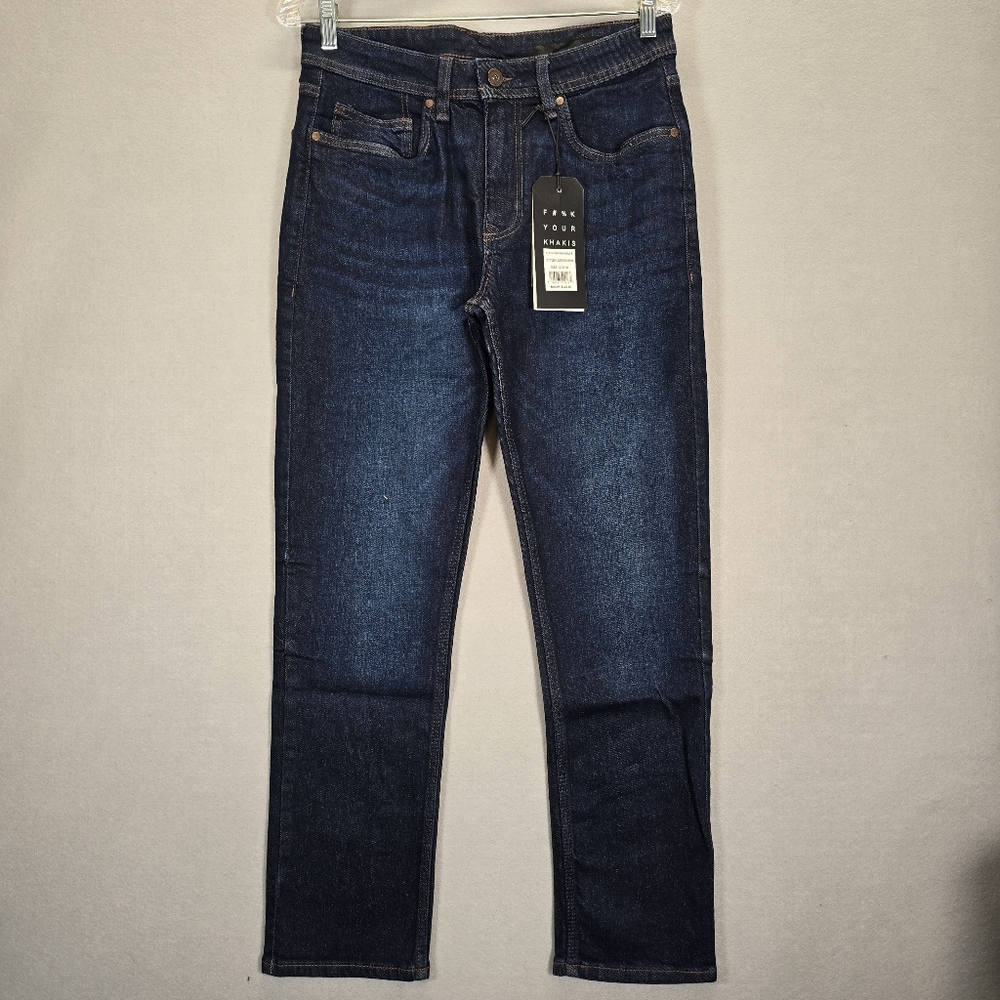 NYC The Perfect Jean Men’s Slim Thick Fit Mariner - Dark Blue  SIZE 30 X 30 NEW